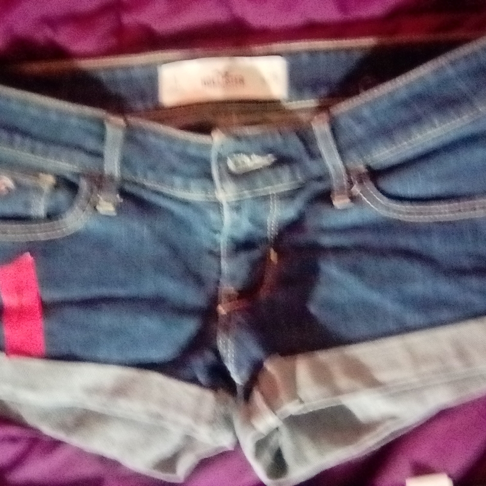 Blue Denim Shorts